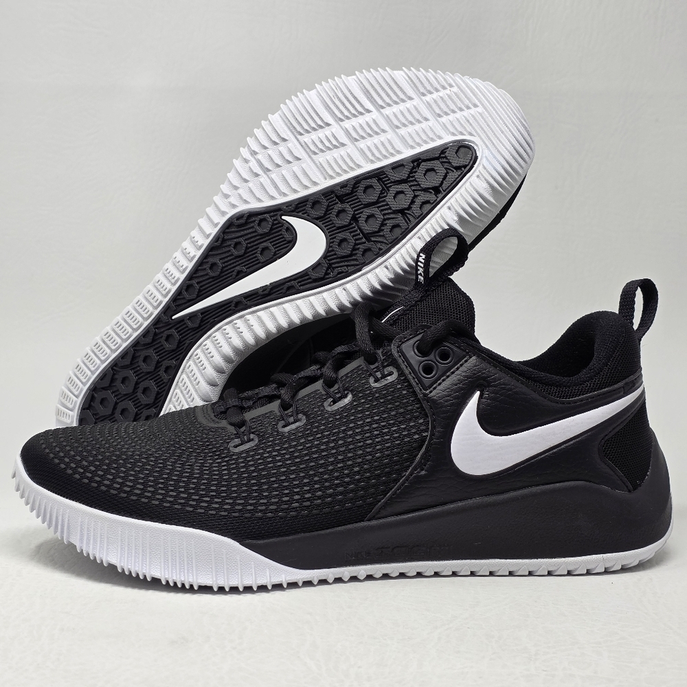 NIKE Zoom Hyperace 2 Womens Volleyball Shoes Size 9 Black/White AA0286-001 New